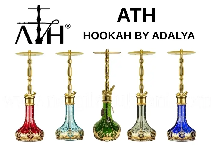 ATH Brass Collection Firüze Base - Hürrem Stem Nargile Takımı