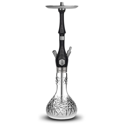 Mr.Wood Classic Elegant Black Luster-Siyah şişeli Nargile