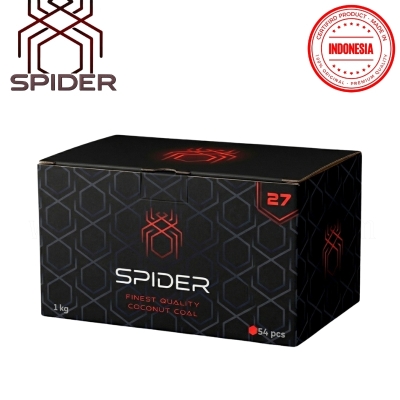Spider Nargile Kömürü 27 mm 1 kg