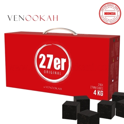 Venookah 27 er 4 kg Nargile Kömürü